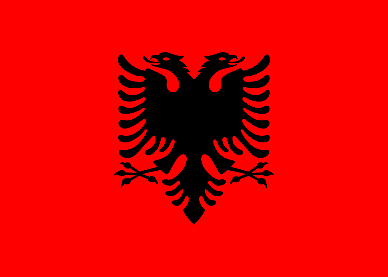 quốc kì albania