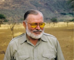 nhà văn Hemingway